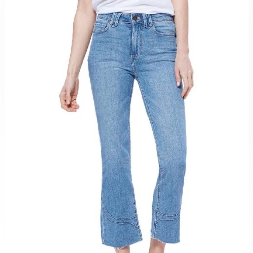Paige Denim Vintage Collette Crop Flare Jean